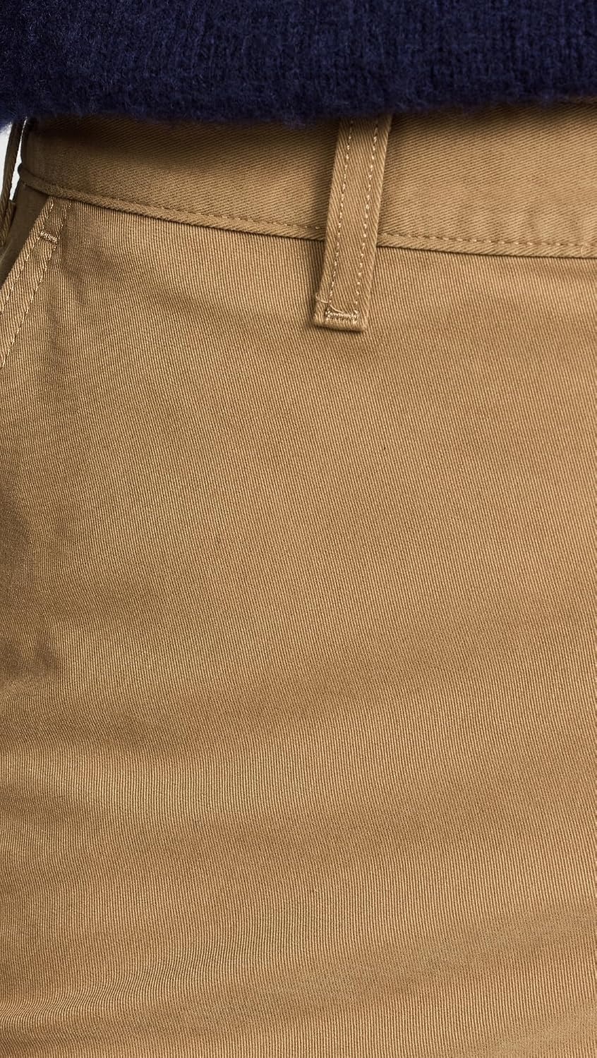 image:imageLacoste Mens Striaight Fit Twill Cotton Chino PantsCookie