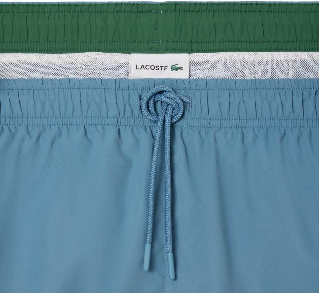 image:imageLacoste Mens Swim Trunks 6Dark Blue Green