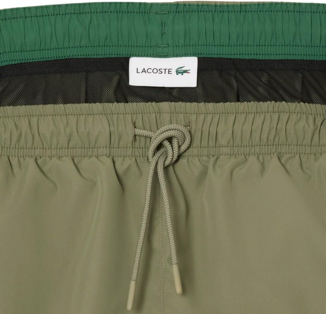 image:imageLacoste Mens Swim Trunks 6Khaki Green