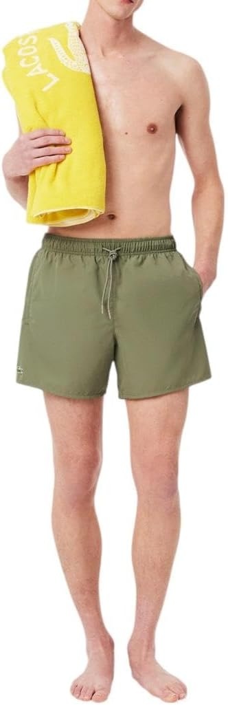 image:imageLacoste Mens Swim Trunks 6Khaki Green