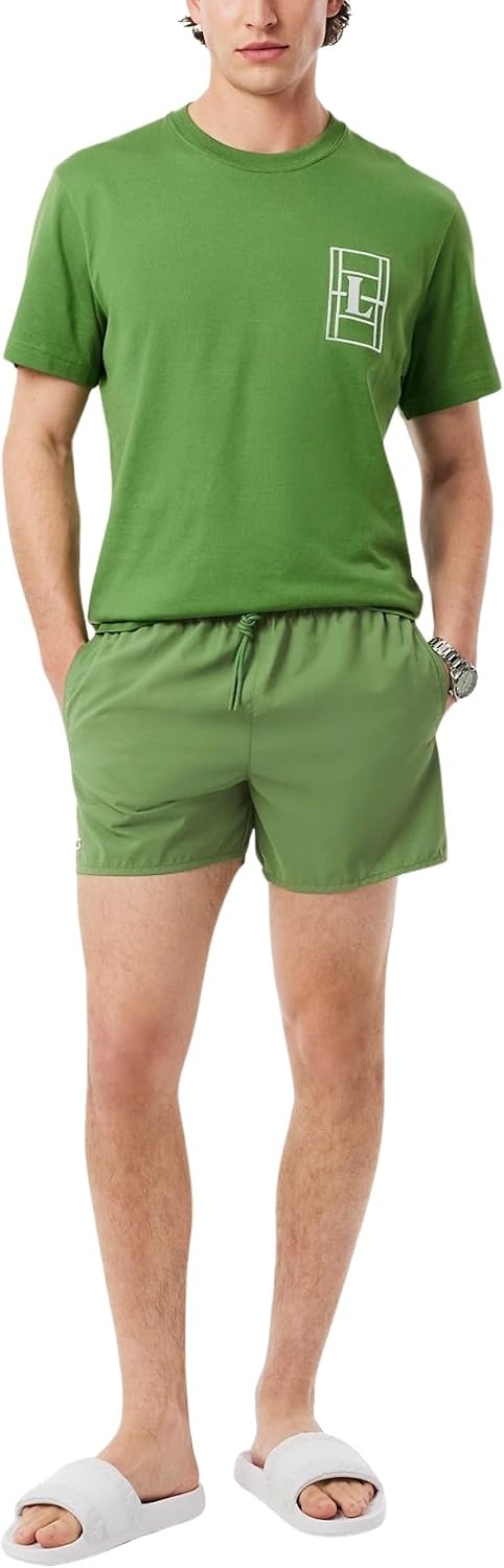 image:imageLacoste Mens Swim Trunks 6Lambs LettuceGreen