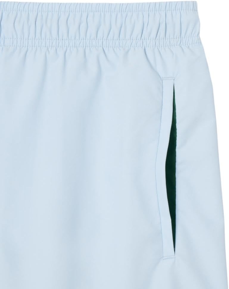 image:imageLacoste Mens Swim Trunks 6Light Blue Green