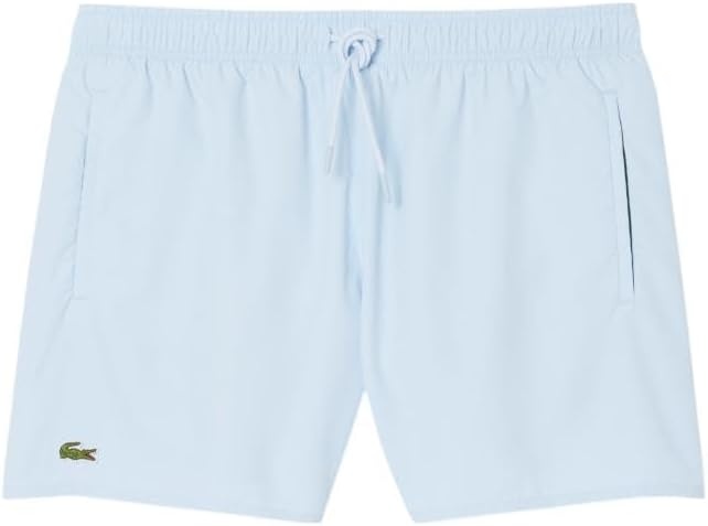image:imageLacoste Mens Swim Trunks 6Light Blue Green