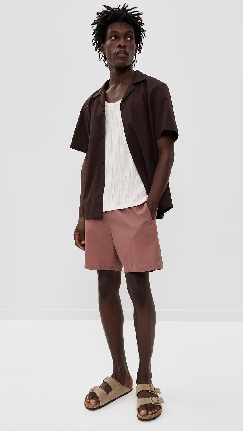 image:imageLacoste Mens Swim Trunks 6Light Brown
