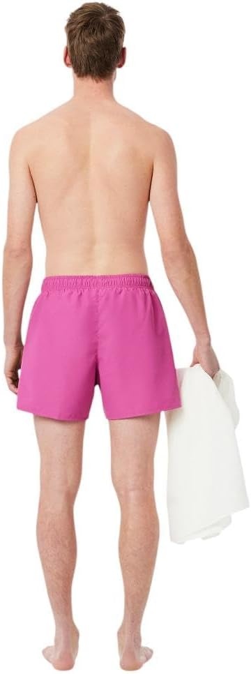 image:imageLacoste Mens Swim Trunks 6Magenta Green