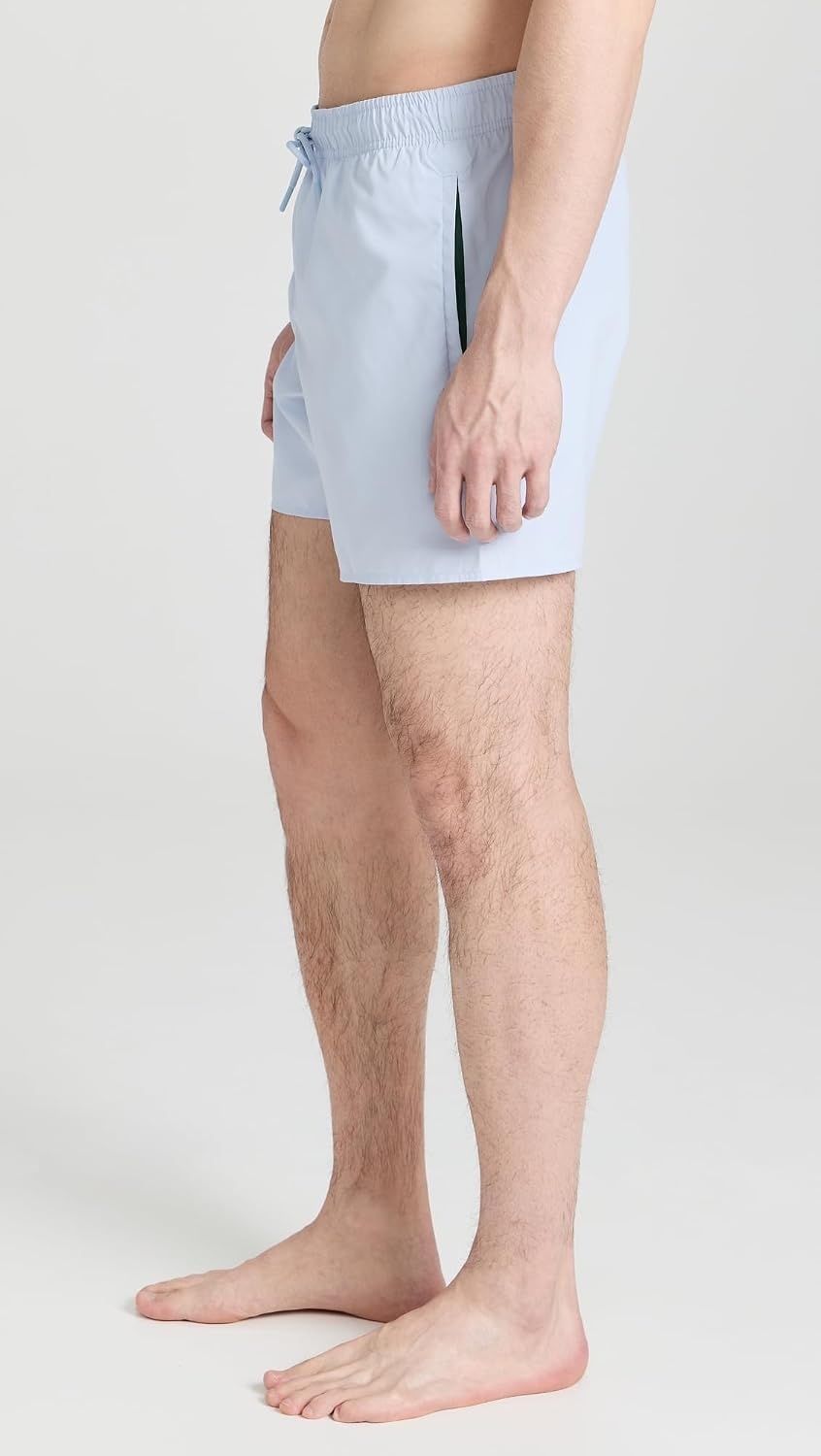 image:imageLacoste Mens Swim Trunks 6Phoenix BlueGreen