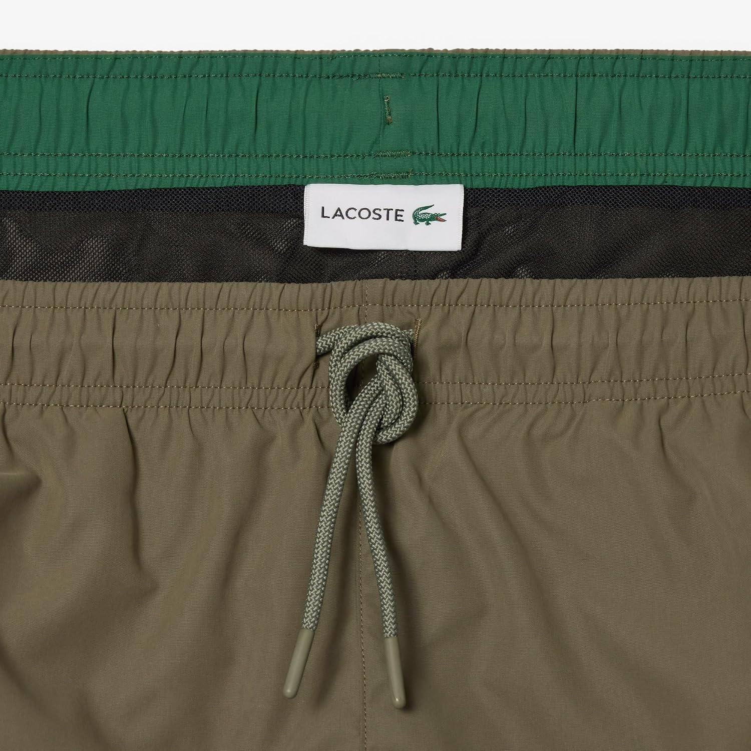 image:imageLacoste Mens Swim Trunks 6TankGreen