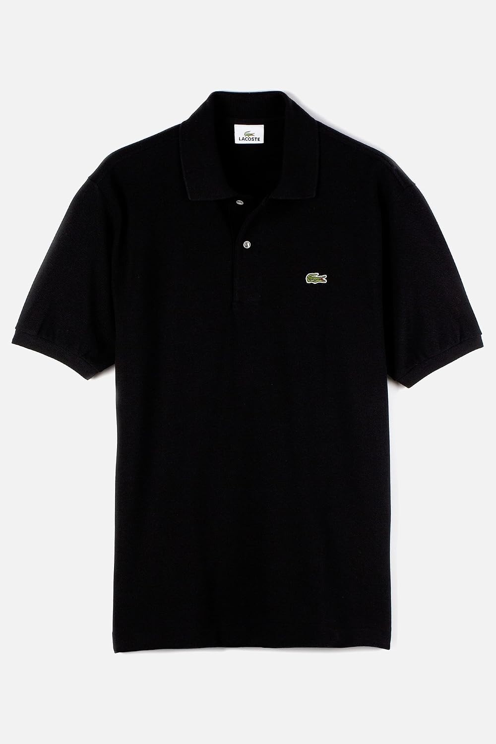 image:imageLacoste Mens Tall Fit Cotton Petit Piqu PoloBlack