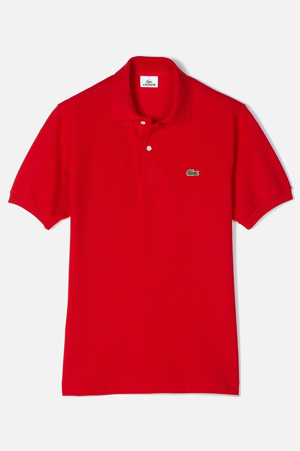 image:imageLacoste Mens Tall Fit Cotton Petit Piqu PoloRed