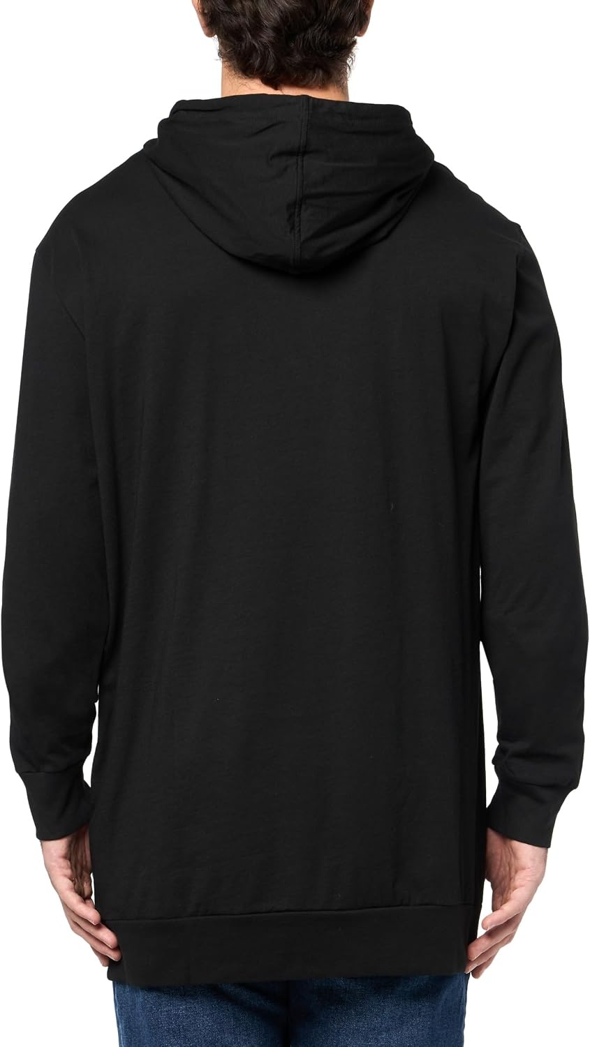 image:imageLacoste Mens Tall Fit Hooded TshirtBlack