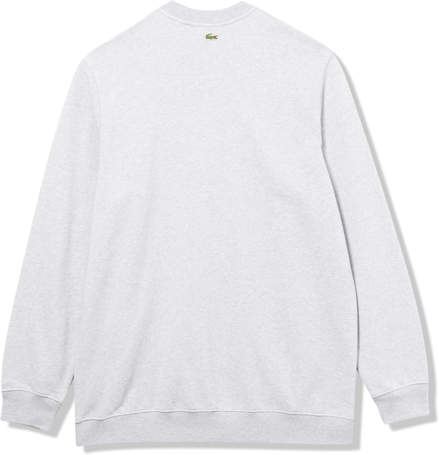 image:imageLacoste Mens Tall Fit Monogram Print SweatshirtSilver Chine