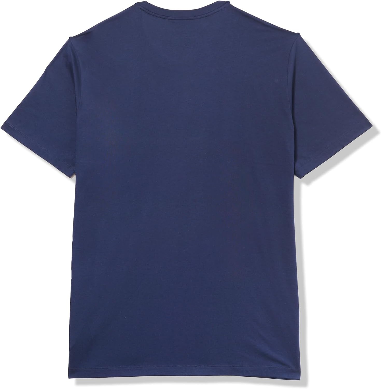 image:imageLacoste Mens Tall Fit VNeck Short Sleeve Regular Fit Classic TShirtNavy Blue