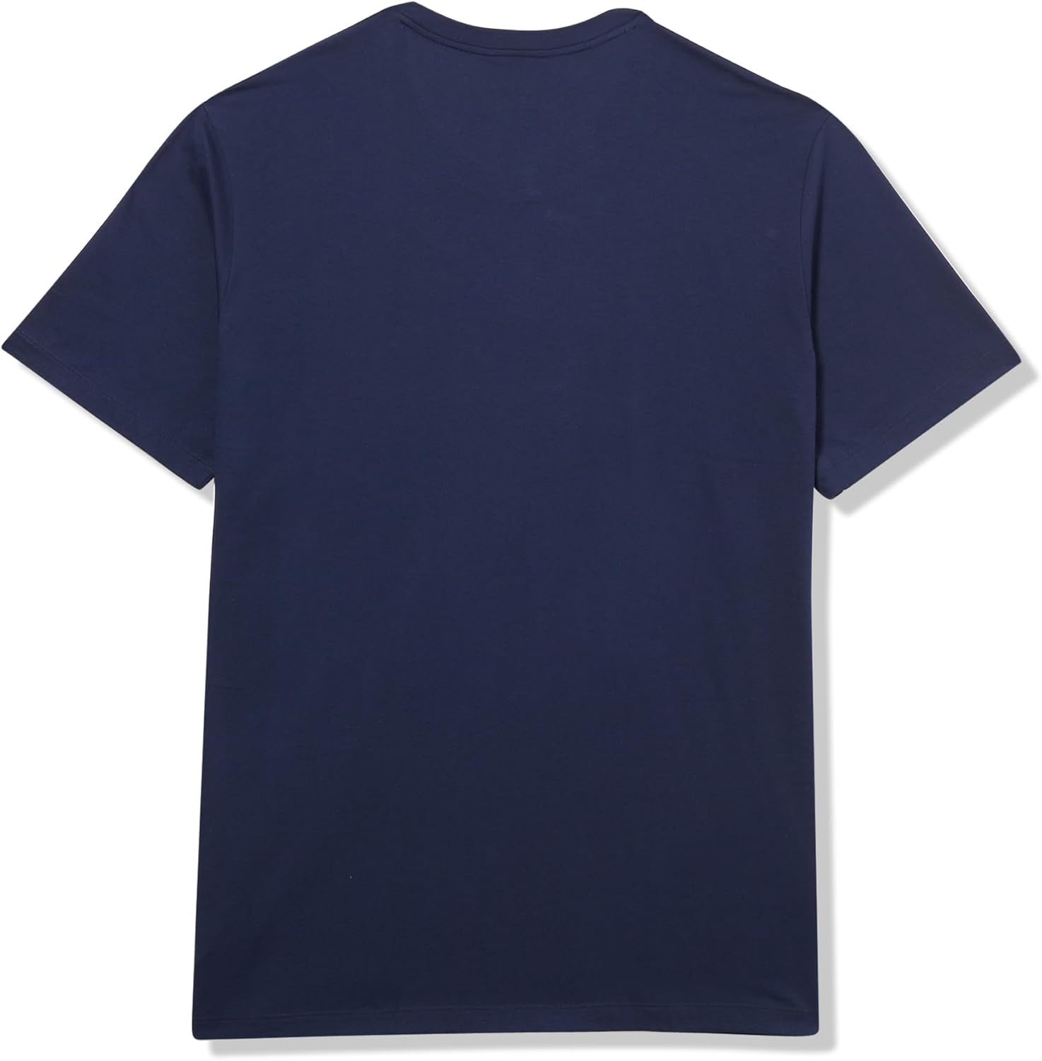 image:imageLacoste Mens Tall Fit VNeck Short Sleeve Regular Fit Pima Cotton TShirtNavy Blue