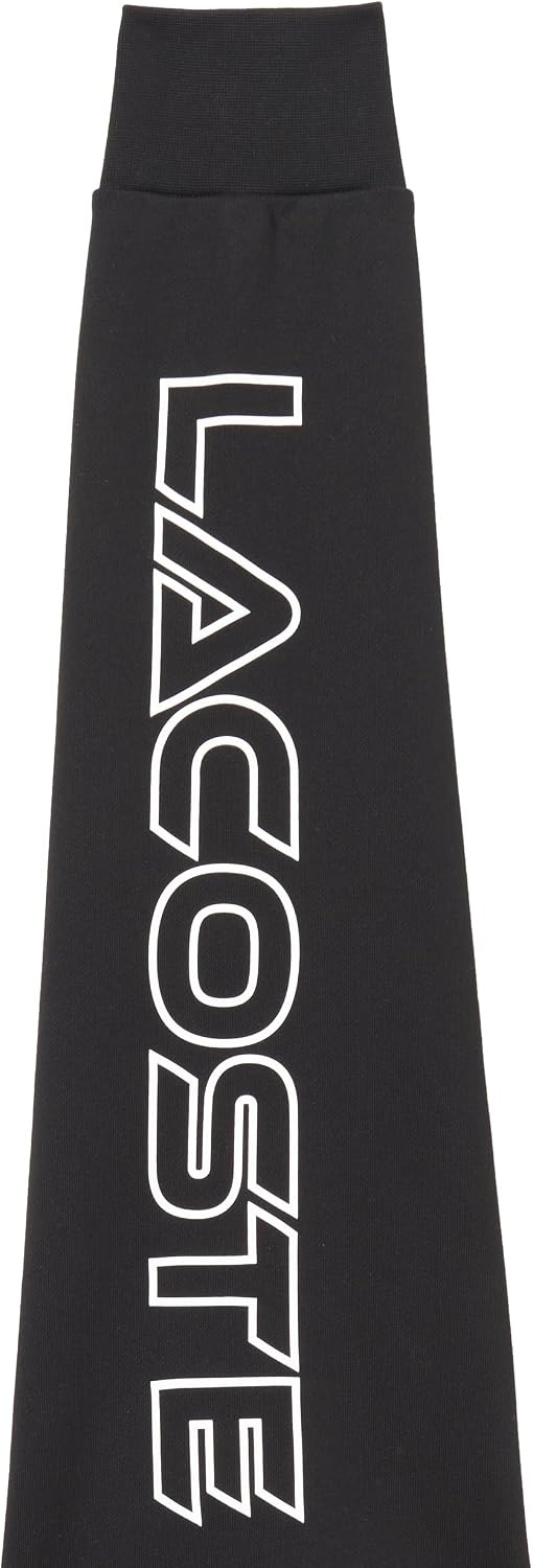 image:imageLacoste Mens Tall Fit Zipup HoodieBlackSilver Chine