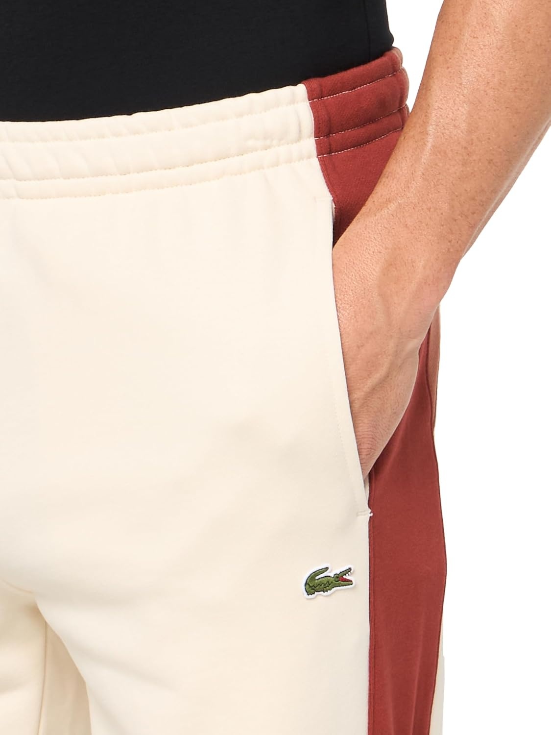 image:imageLacoste Mens Tapered Colorblock SweatpantsLapland Iberis Track