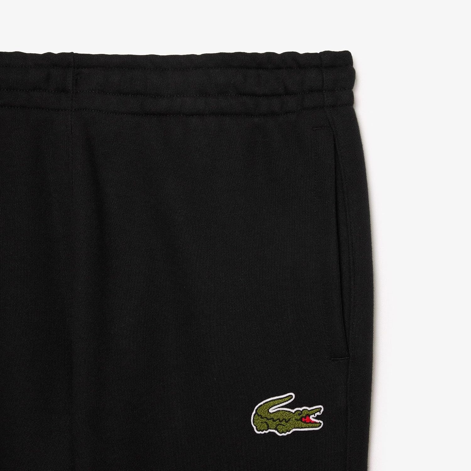 image:imageLacoste Mens Tapered Leg Jersey PantsBlack