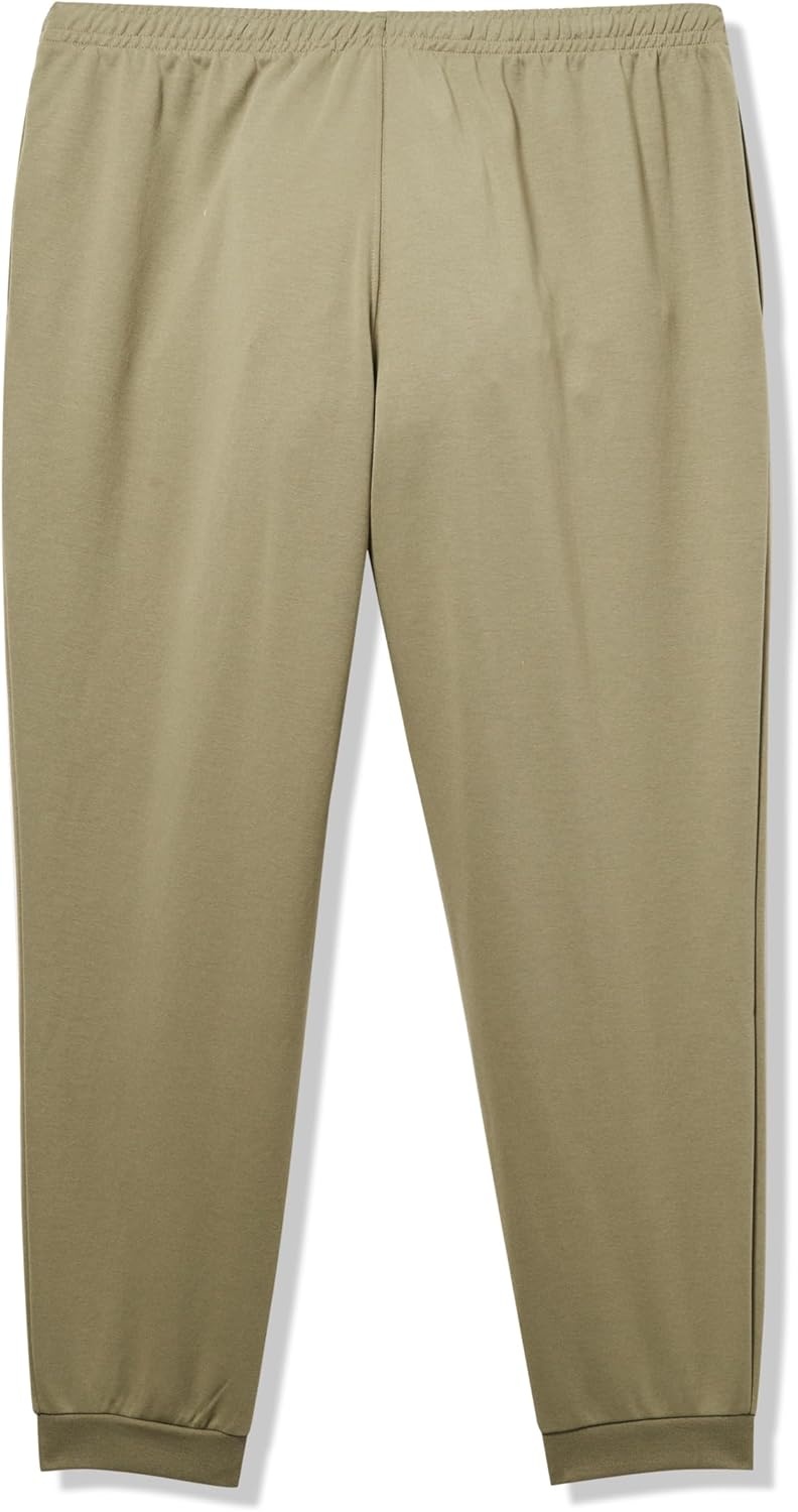 image:imageLacoste Mens Tapered Leg Jersey PantsKhaki