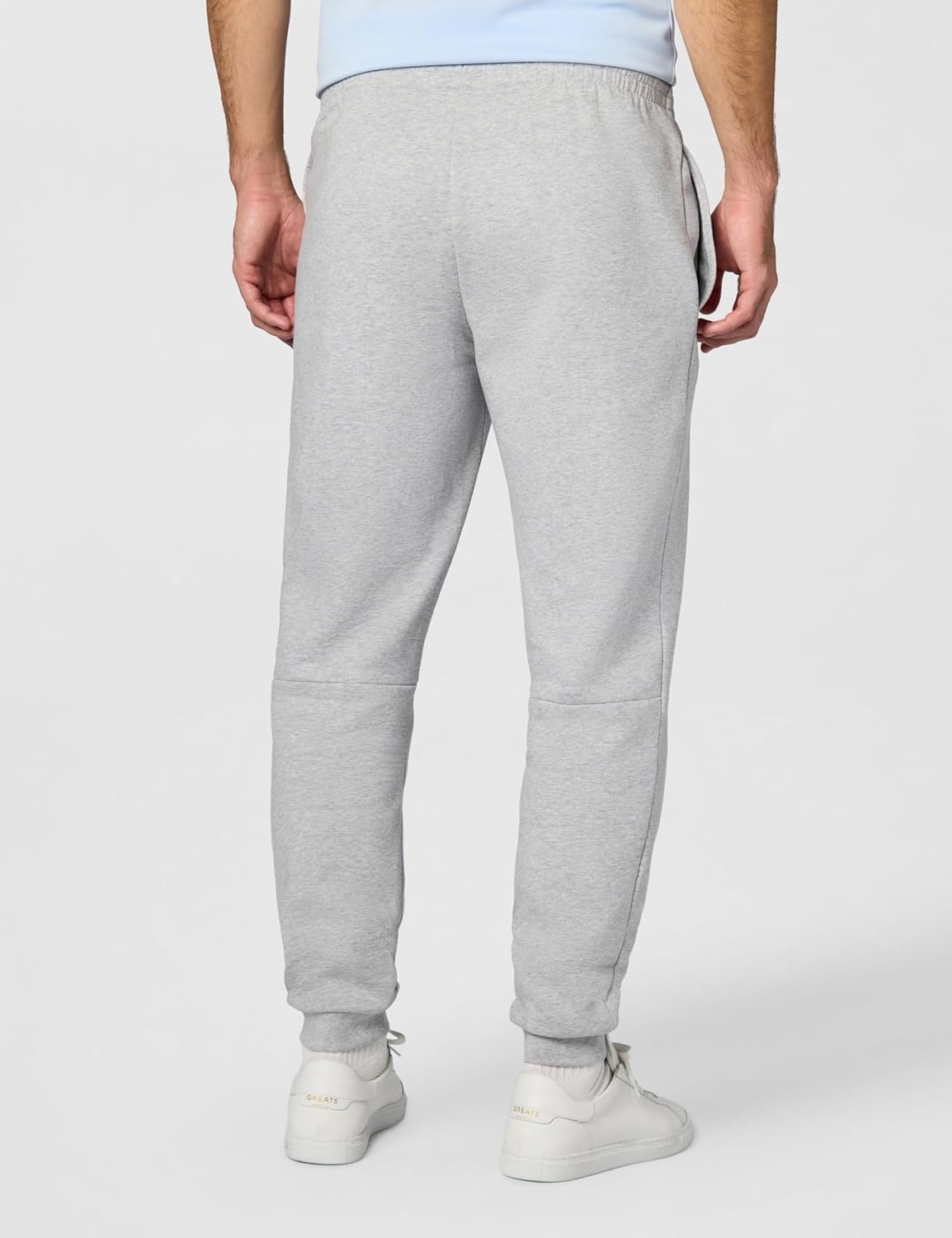 image:imageLacoste Mens Tapered Leg SweatpantsArgent Chine