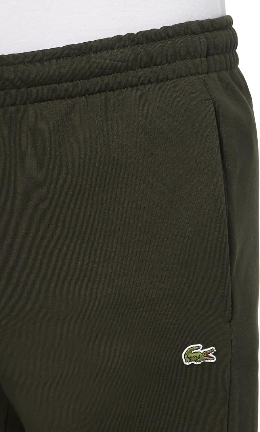 image:imageLacoste Mens Tapered Leg SweatpantsKhaki Green