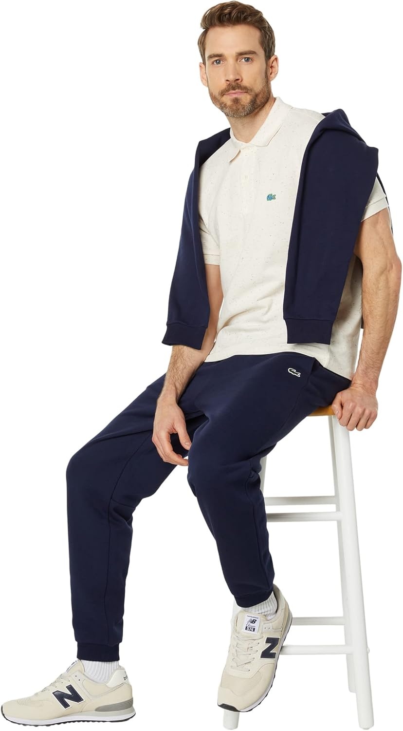 image:imageLacoste Mens Tapered Leg SweatpantsMarine