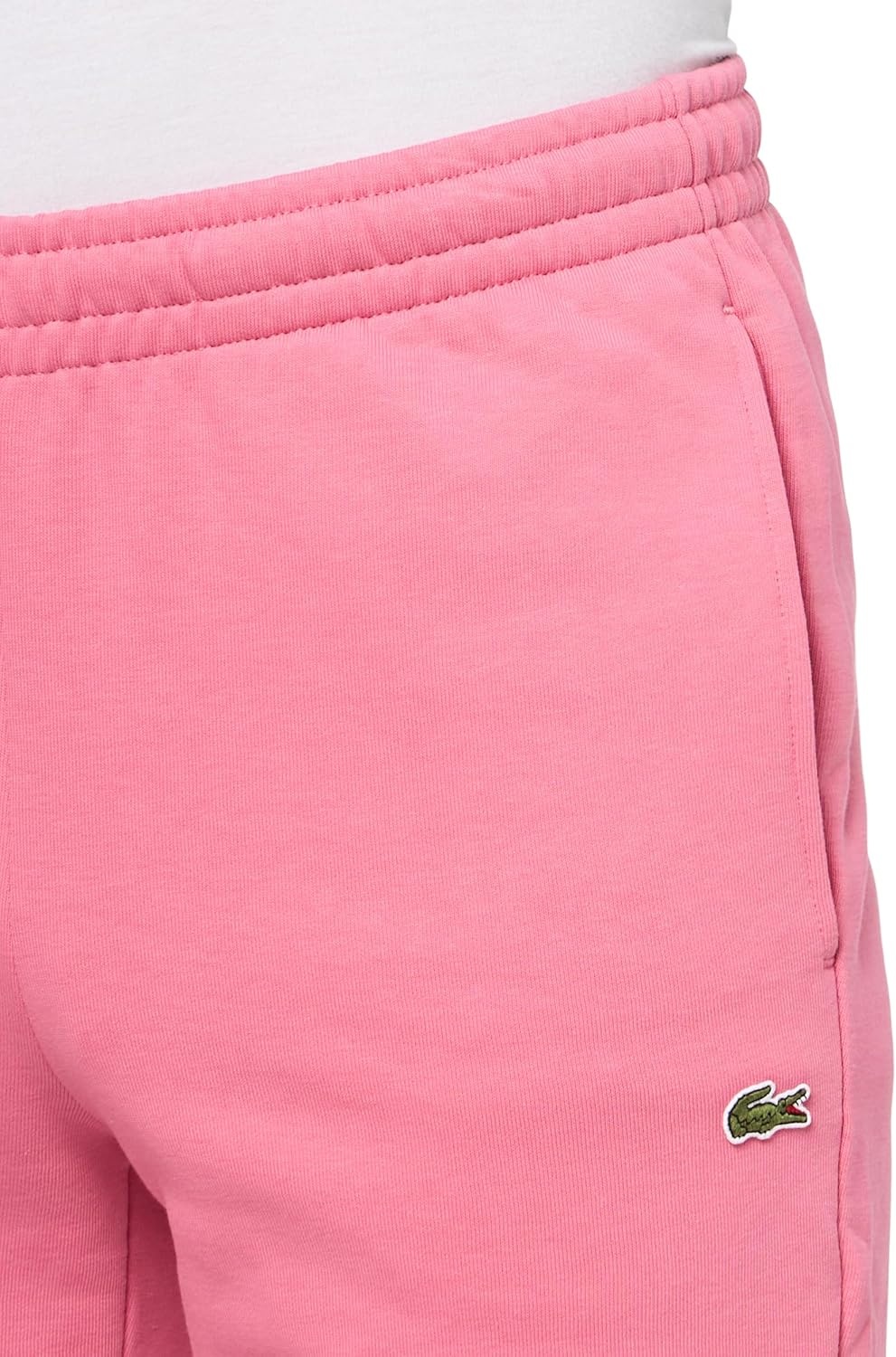 image:imageLacoste Mens Tapered Leg SweatpantsReseda Pink