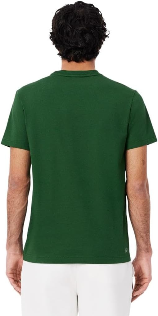 image:imageLacoste Mens Tennis Heritage Print TShirtGreenGreen