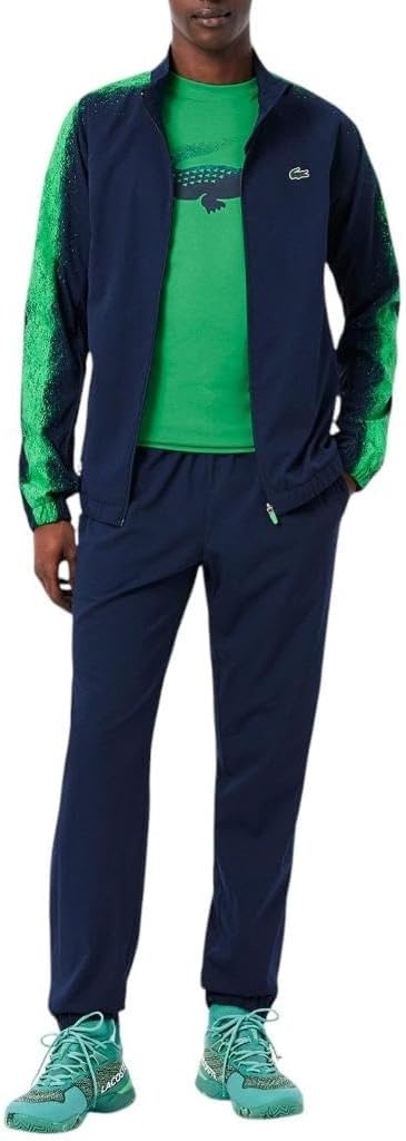 image:imageLacoste Mens Tennis X Daniil Medvedev TShirtBright Green