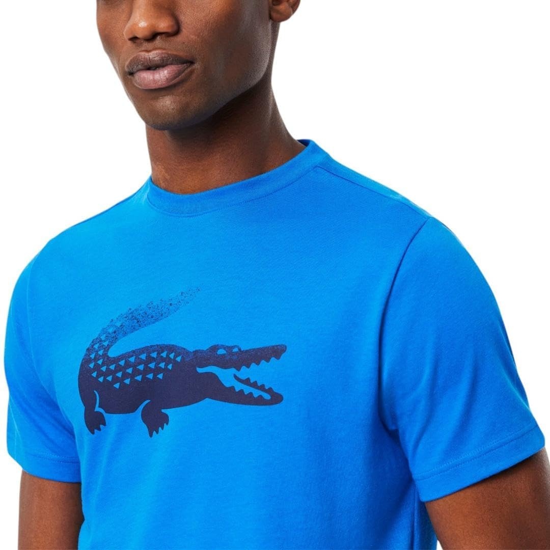 image:imageLacoste Mens Tennis X Daniil Medvedev TShirtGipsy Blue
