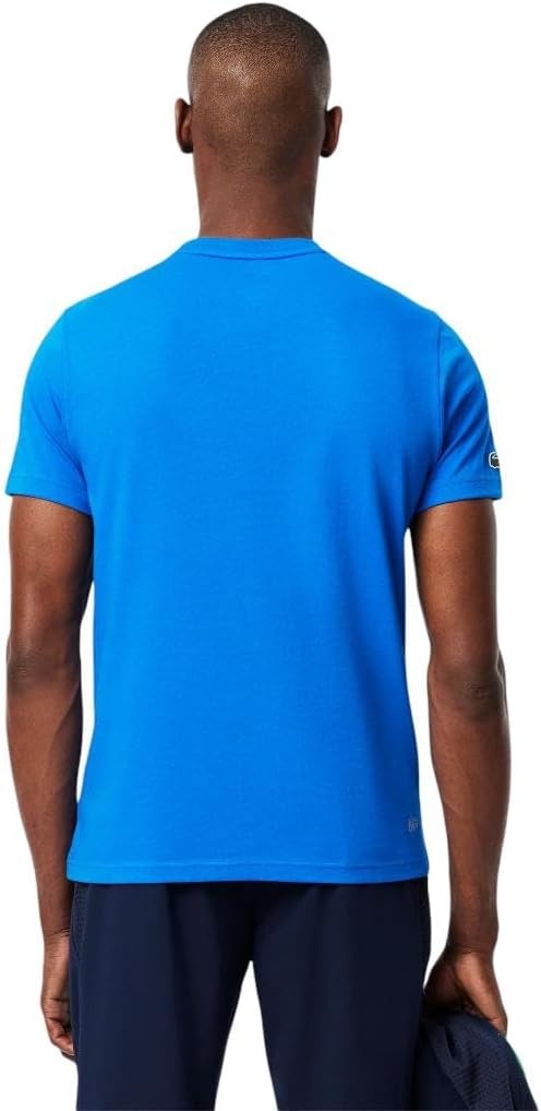 image:imageLacoste Mens Tennis X Daniil Medvedev TShirtGipsy Blue