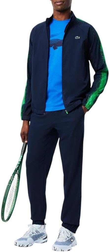 image:imageLacoste Mens Tennis X Daniil Medvedev TShirtGipsy Blue
