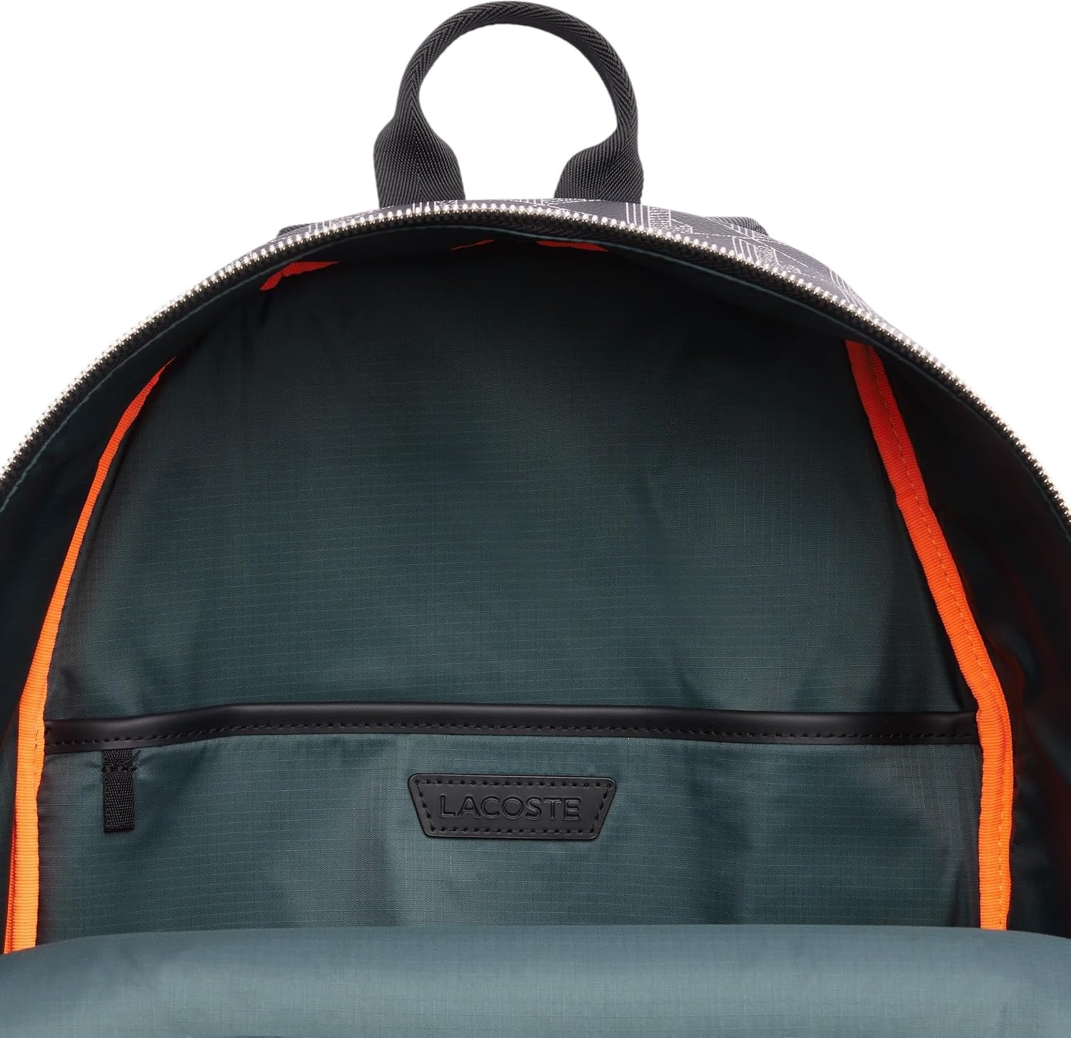 image:imageLacoste Mens The Blend Monogram Backpack Monogram Brown One SizeBlack