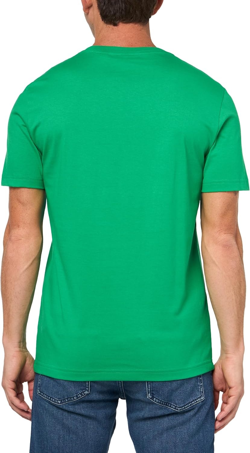image:imageLacoste Mens Trim Cotton Jersey TShirtCalathea Green