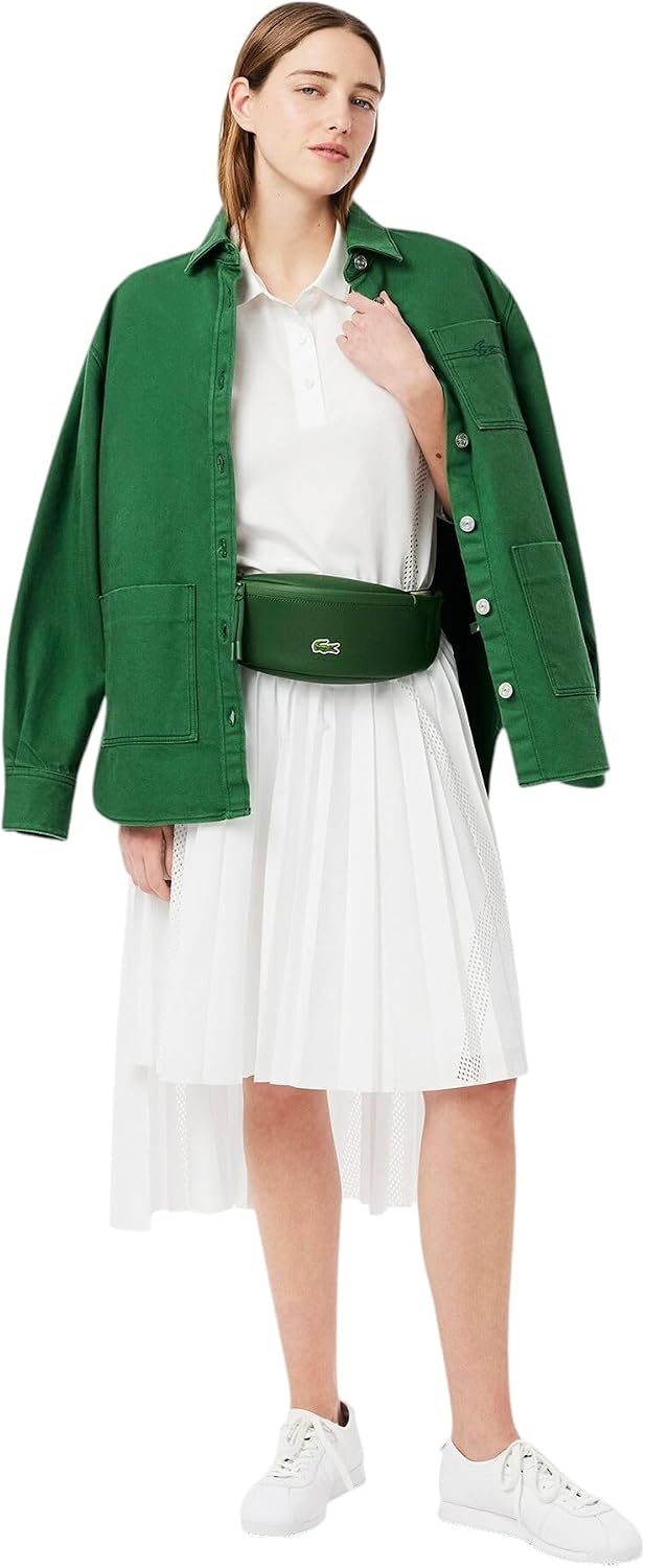image:imageLacoste Mens Unisex LCST Zippered Belt BagGreen