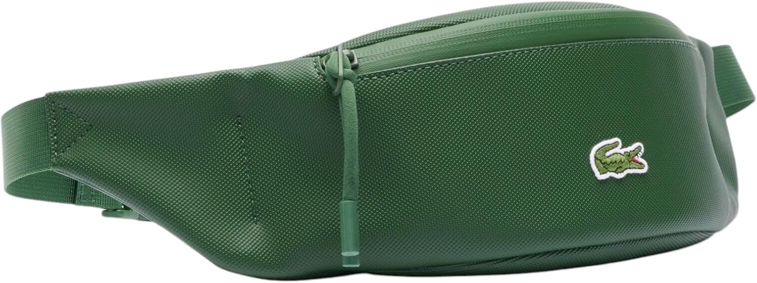 image:imageLacoste Mens Unisex LCST Zippered Belt BagGreen