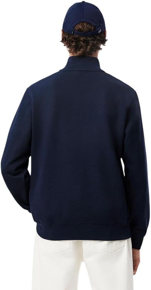 image:imageLacoste Mens Zip Up SweatshirtNavy Blue
