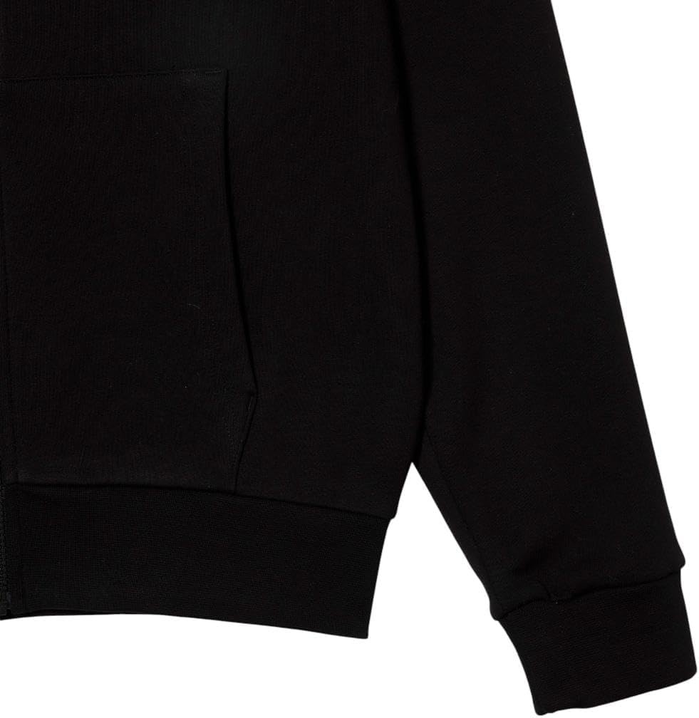 image:imageLacoste Mens ZipUp Fleece HoodieBlack