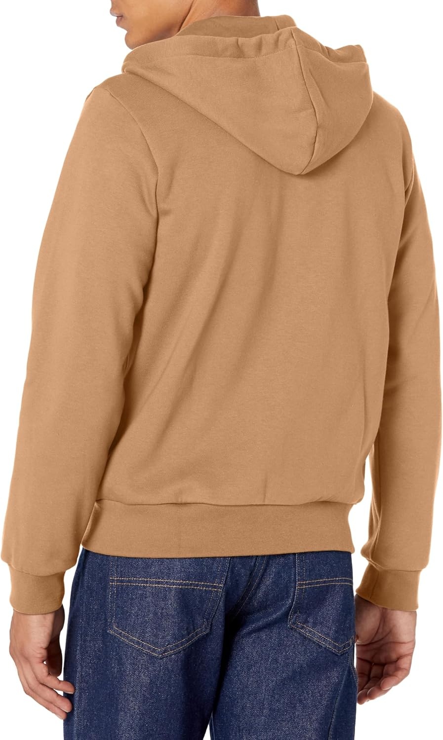 image:imageLacoste Mens ZipUp Fleece HoodieCookie