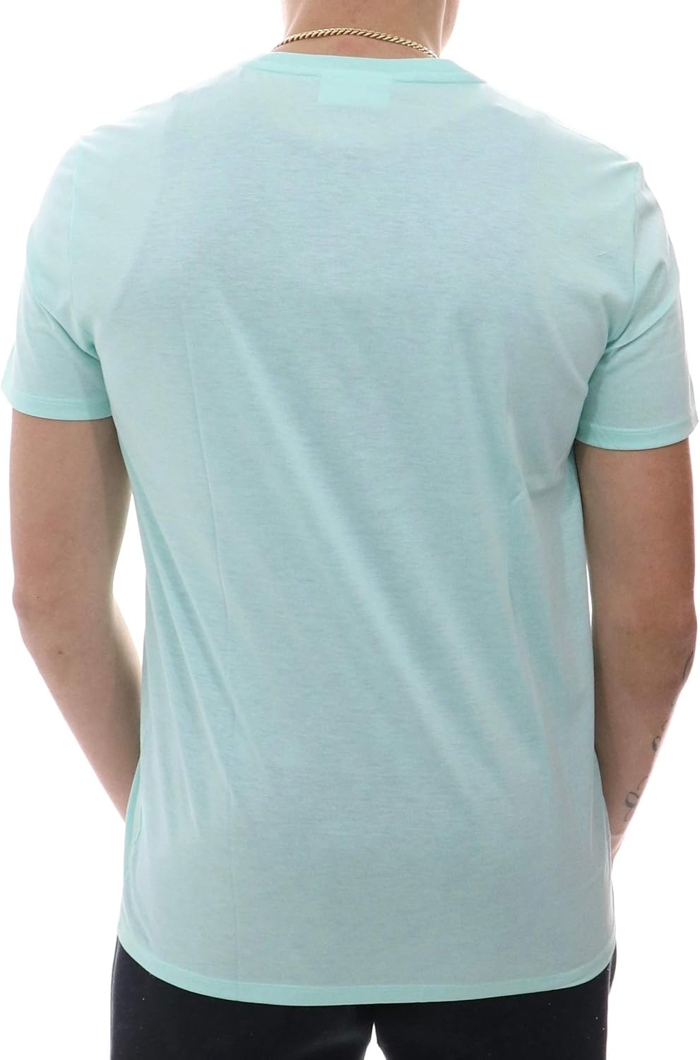 image:imageLacoste Monochrome Cotton Pima Jersey Crew Neck TShirtAspera