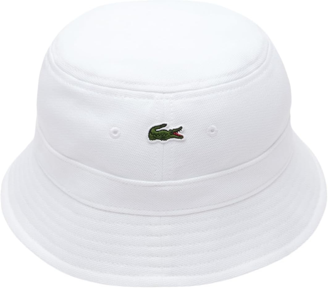 image:imageLacoste Piqu Bucket HatWhite