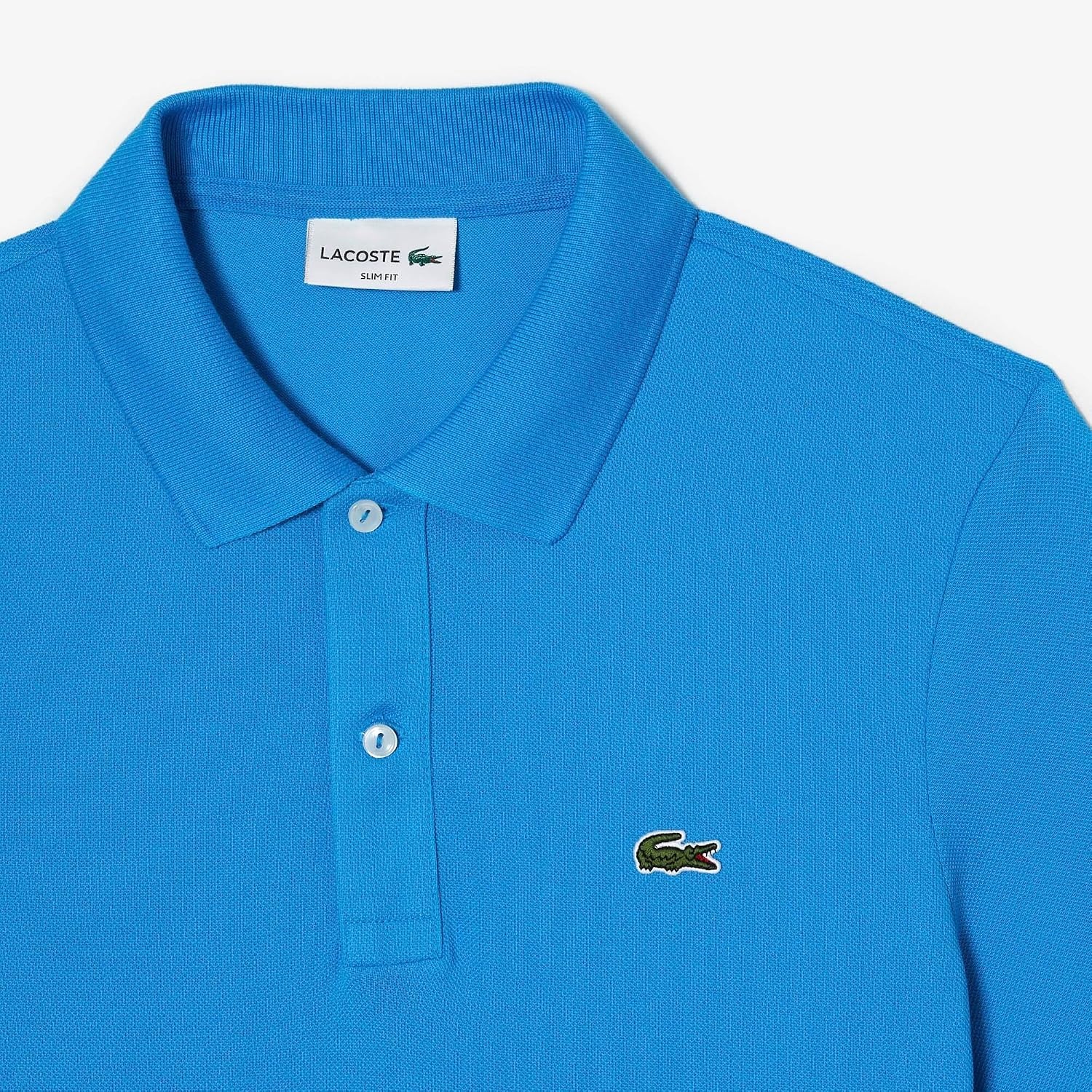 image:imageLacoste Short Sleeve Classic Fit Chine Pique Polo Shirt L1264 ShirtFiji