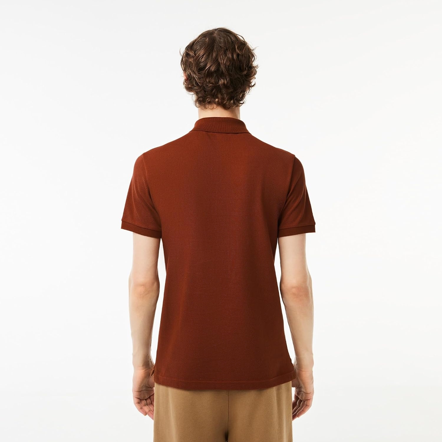 image:imageLacoste Short Sleeve Classic Fit Chine Pique Polo Shirt L1264 ShirtMyrrh
