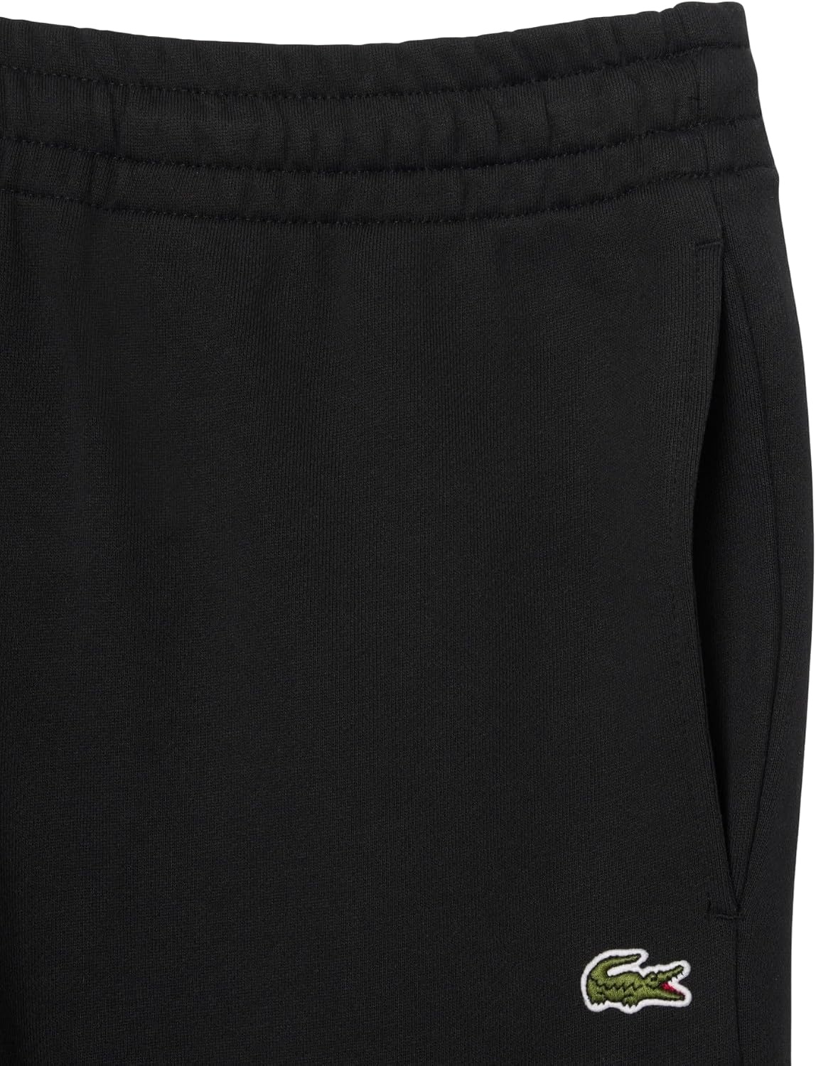 image:imageLacoste Tapered Leg SweatpantsBlack Green Croc