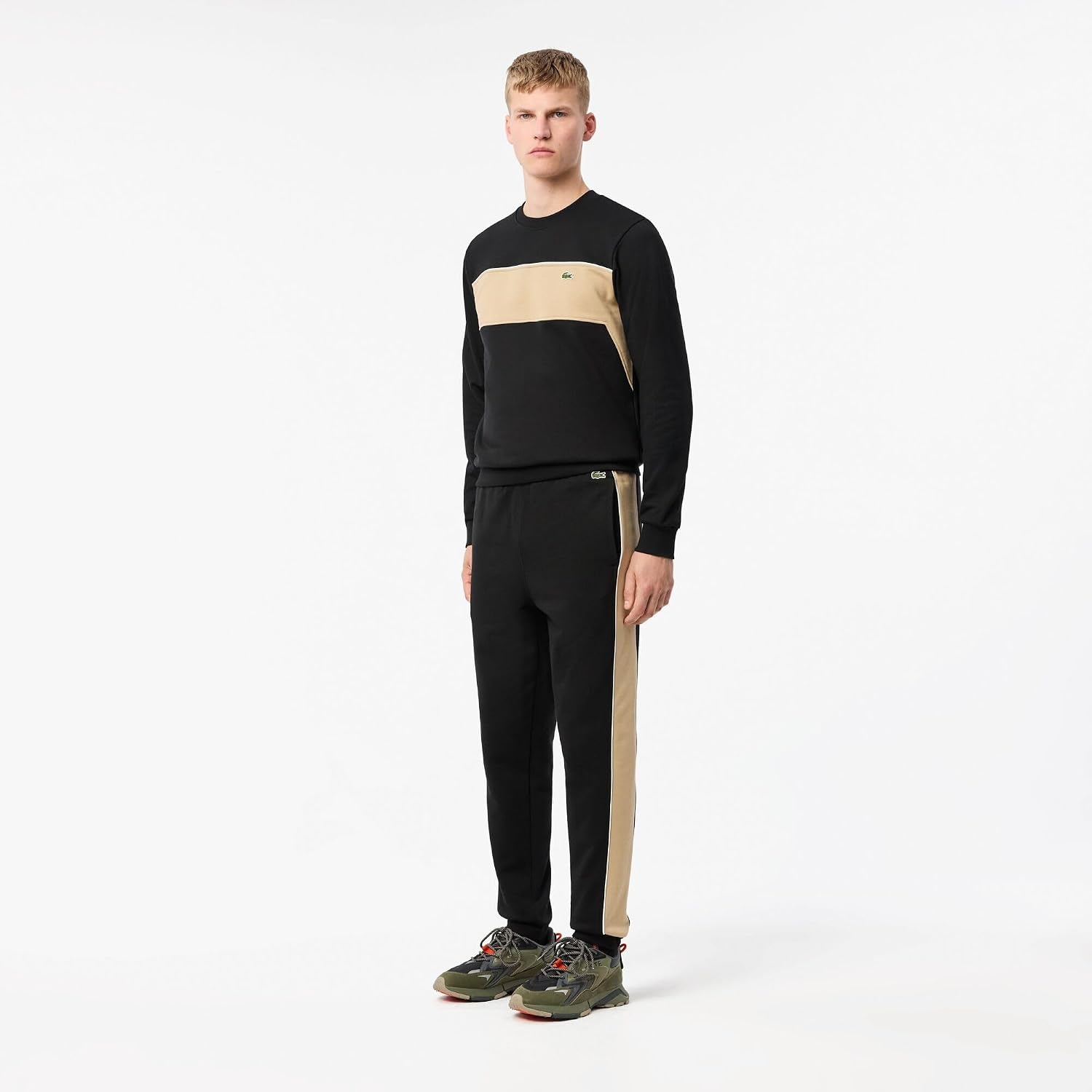image:imageLacoste Tapered Leg SweatpantsBlackViennese