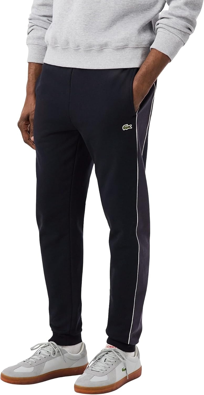 image:imageLacoste Tapered Leg SweatpantsBlackbirdGraphite