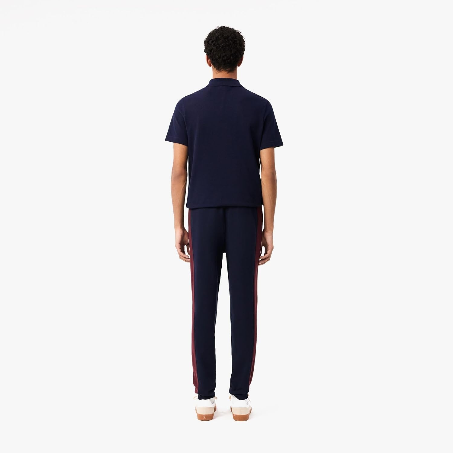 image:imageLacoste Tapered Leg SweatpantsNavy BlueExpresso