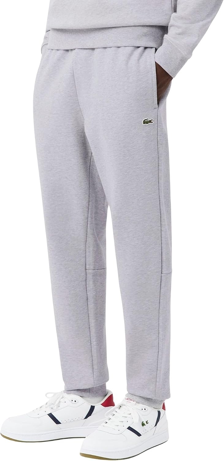 image:imageLacoste Tapered Leg SweatpantsSilver Chine