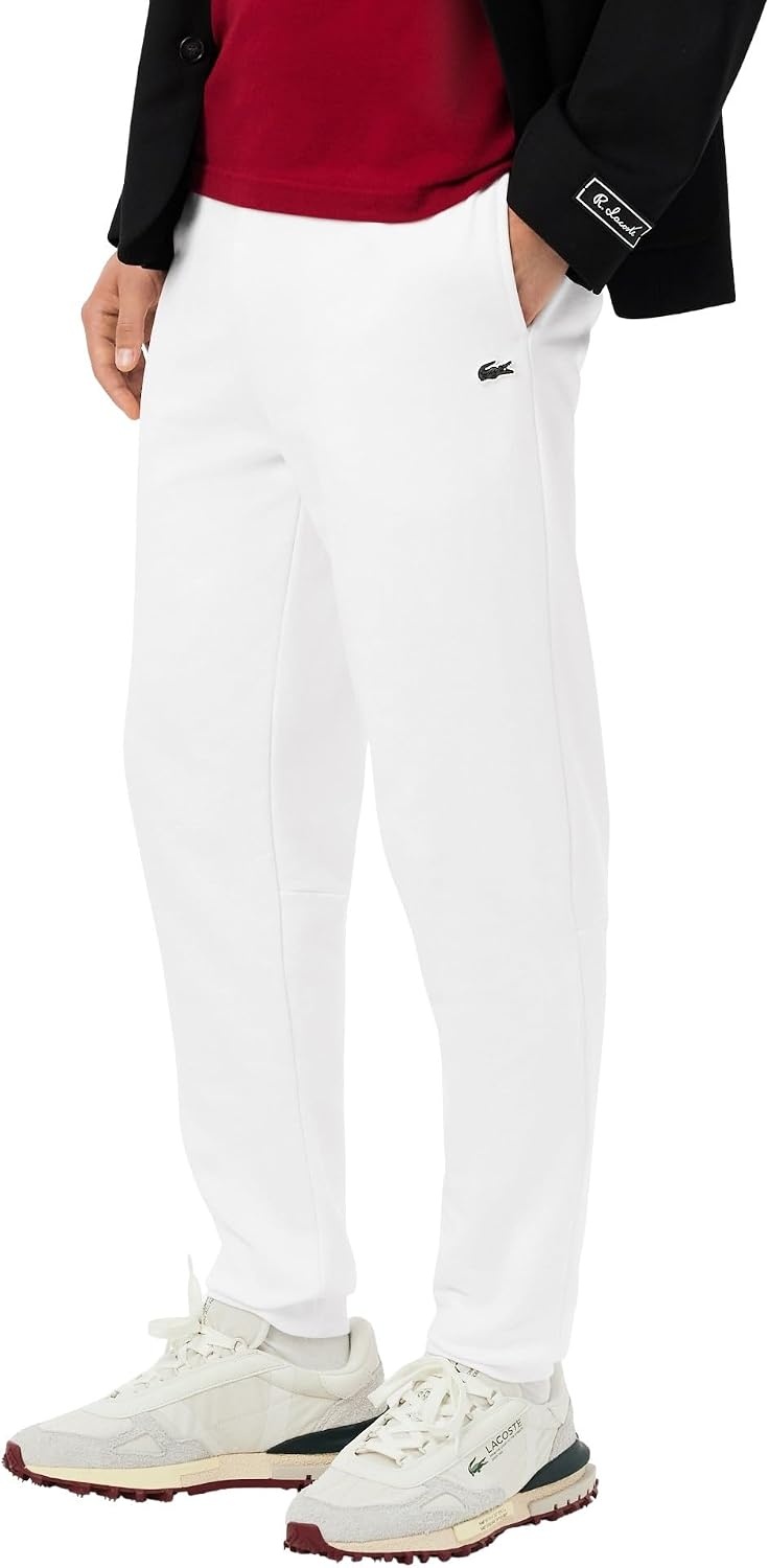 image:imageLacoste Tapered Leg SweatpantsWhite