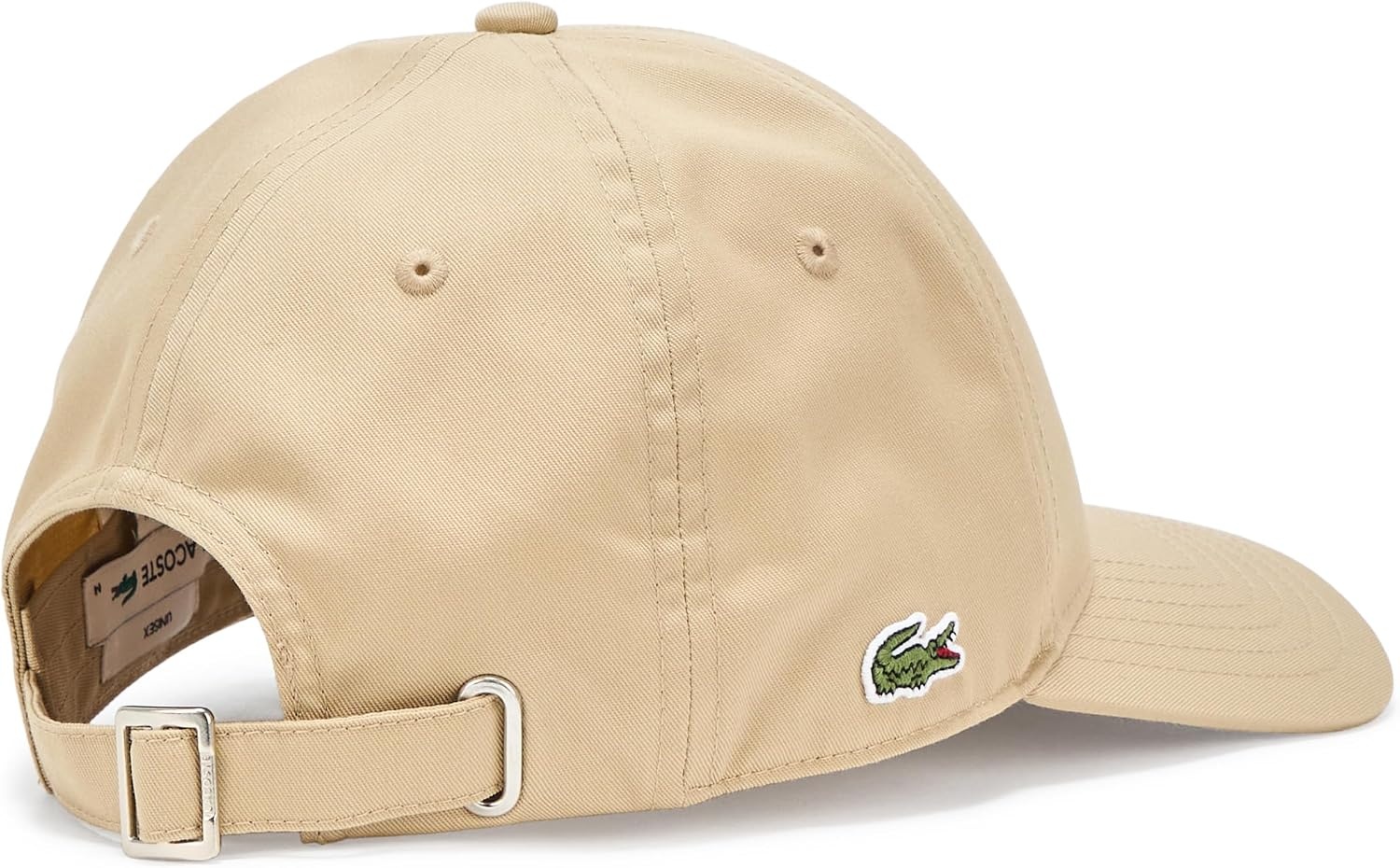 image:imageLacoste Unisex Adult 3D Embroidered Baseball CapBeige