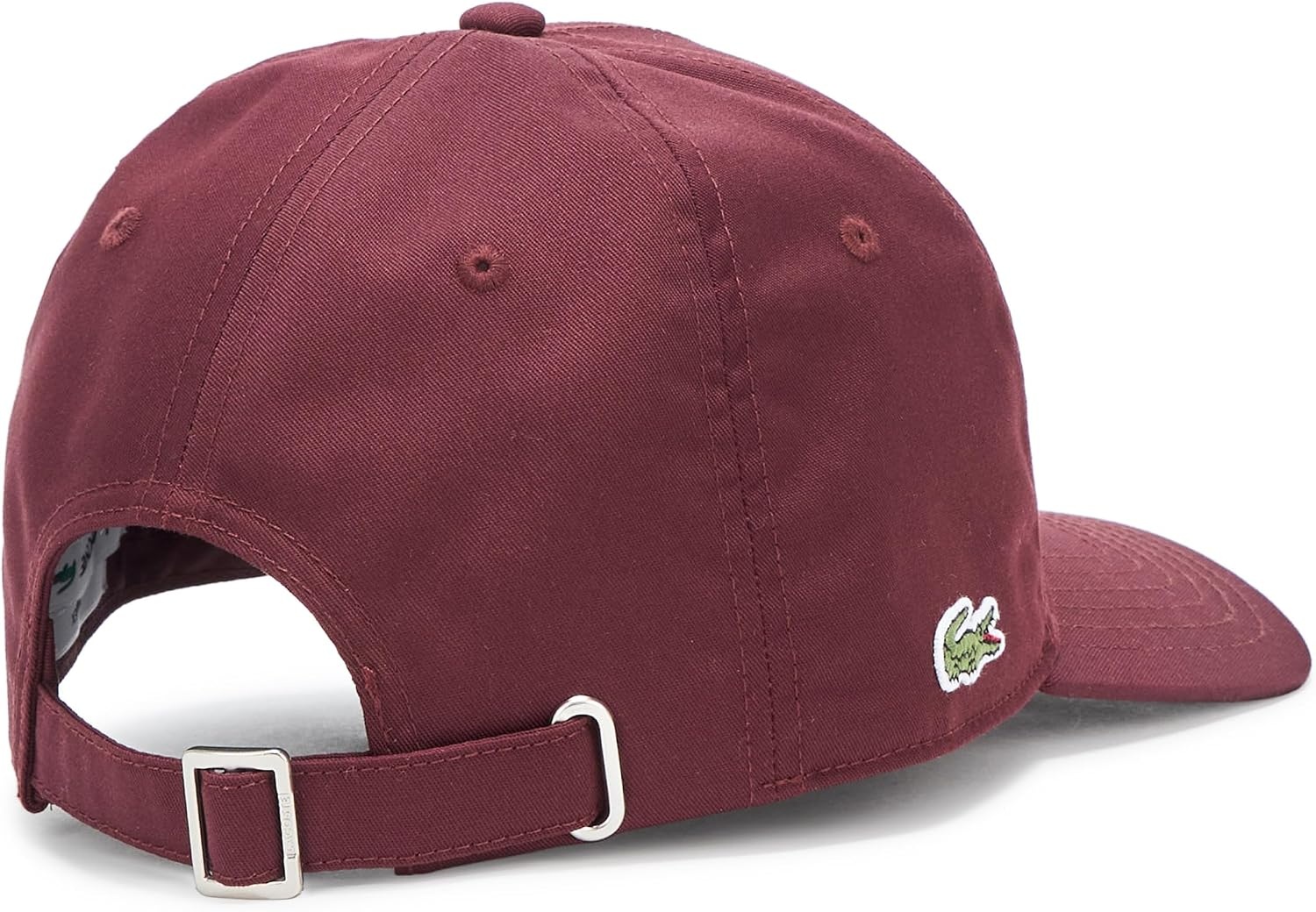 image:imageLacoste Unisex Adult 3D Embroidered Baseball CapBordeaux