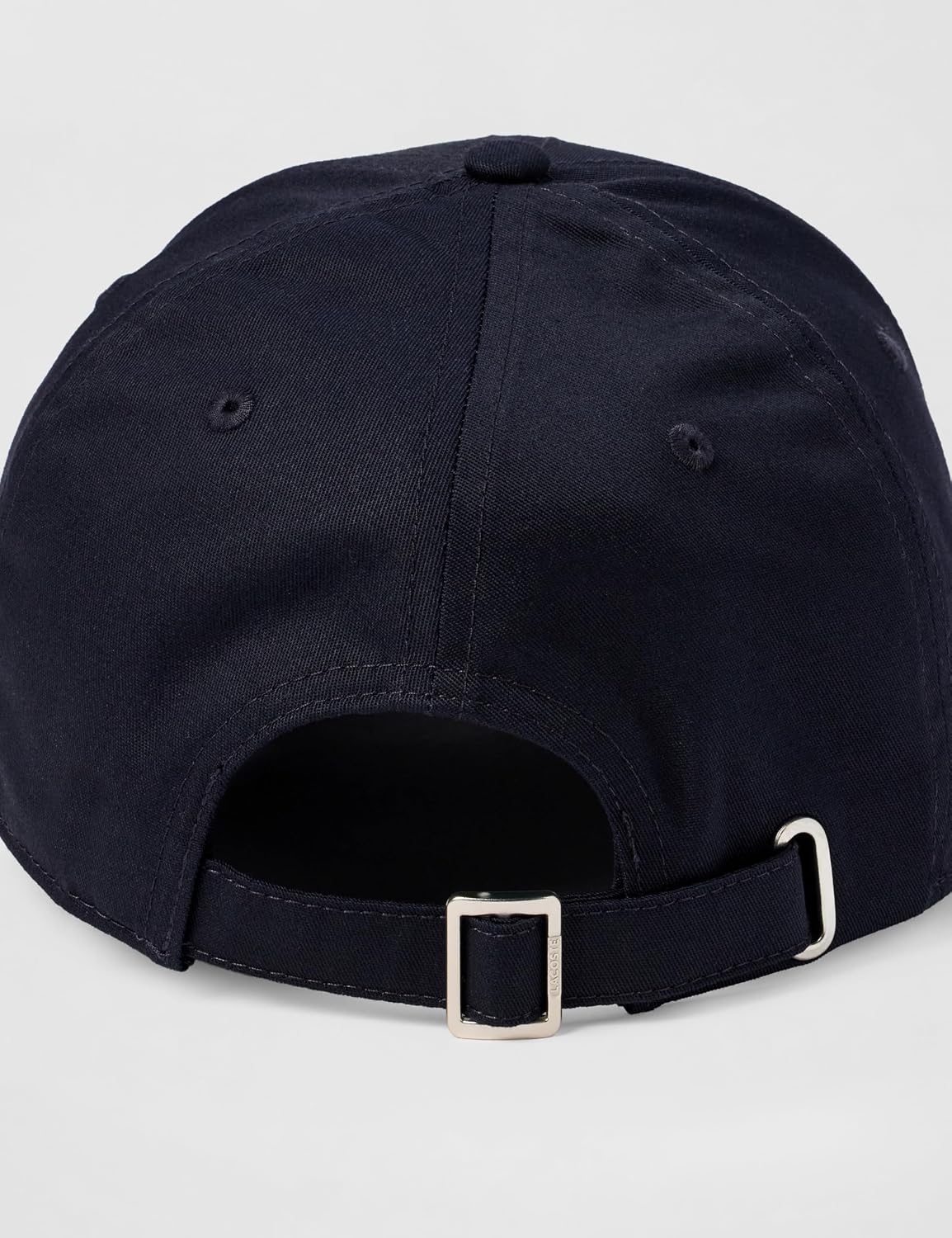 image:imageLacoste Unisex Adult L Embroidered Cotton Twill CapNavy Blue